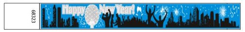 New Years Paper Wristbands